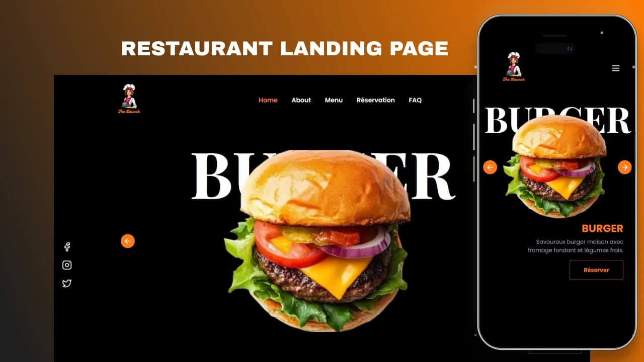 Modern Restaurant Showcase Website (Next.js)