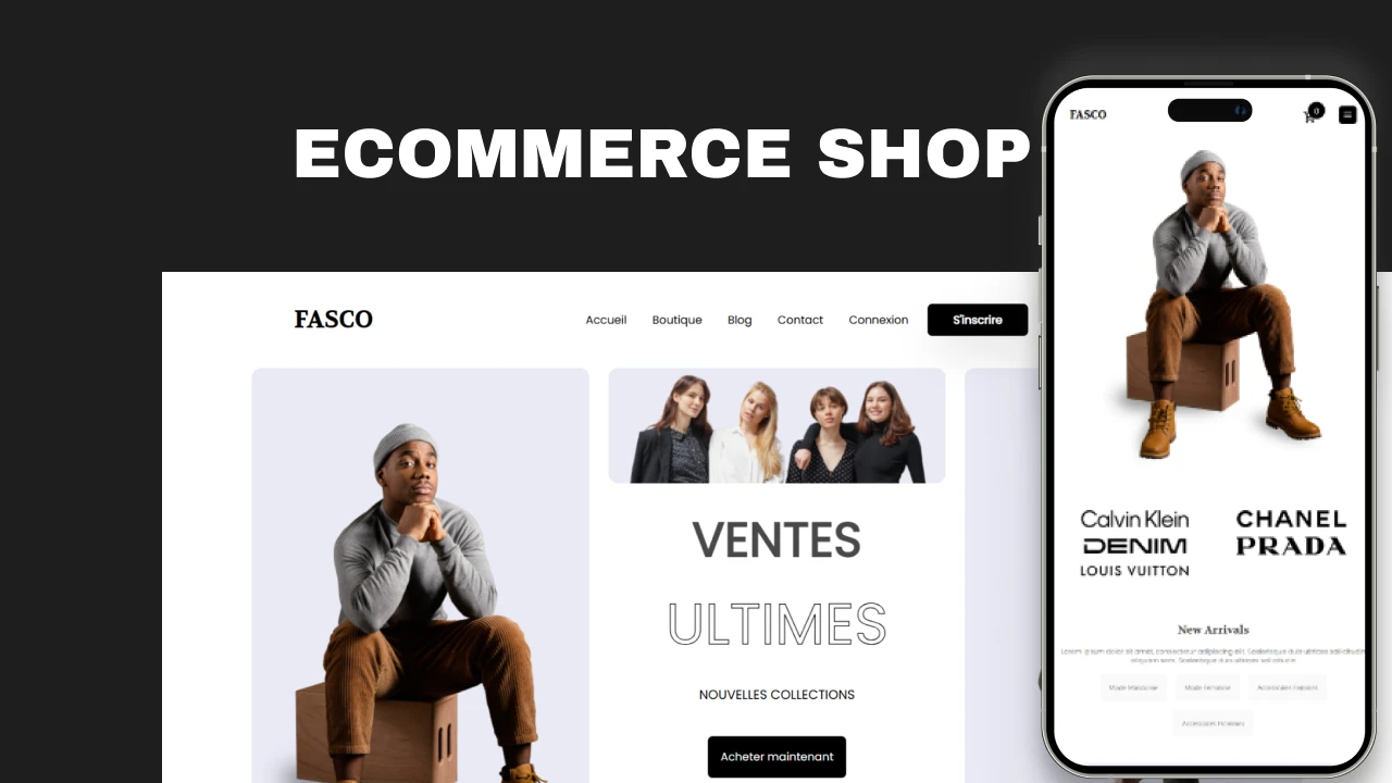 Plateforme Fullstack E-commerce : Vue.js & NestJS
