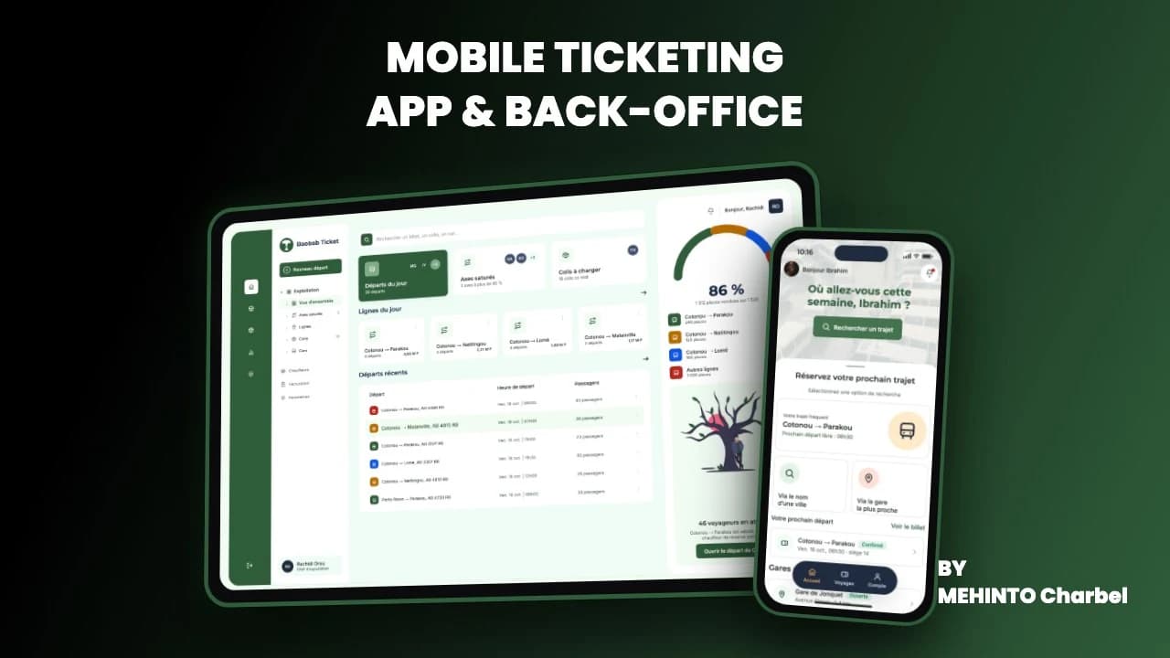 Baobab Ticket: mobile ticketing for intercity coaches