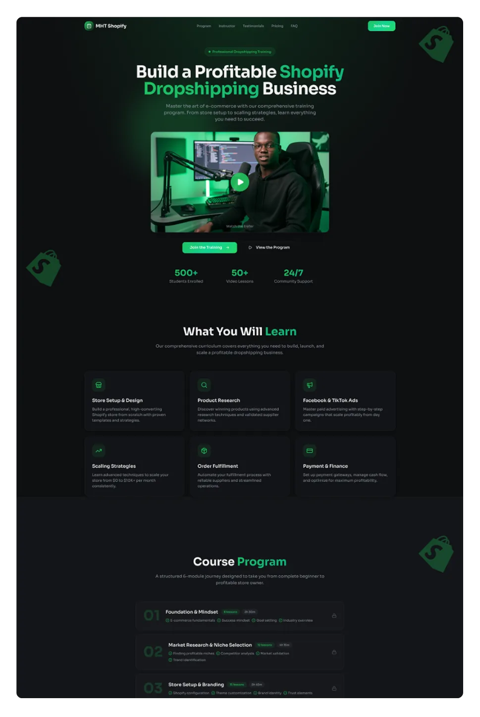 Projet Shopify